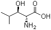 structure of CAS# 87421-23-6, (2R,3S)-(-)-2-氨基-3-羟基-4-甲基戊酸