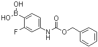 CAS # 874290-59-2, (4-Borono-3-fluorophenyl)carbamic acid C-(phenylmethyl) ester