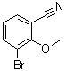 structure of CAS# 874472-98-7, 3-溴-2-甲氧基苯甲腈