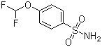 structure of CAS# 874781-09-6, 对二氟甲氧基苯磺酰胺