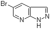 structure of CAS# 875781-17-2, 5-溴-1H-吡唑并[3,4-b]吡啶