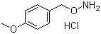 structure of CAS# 876-33-5, O-(4-甲氧基苄基)羟胺盐酸盐