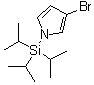 structure of CAS# 87630-36-2, 3-Bromo-N-(triisopropylsilyl)pyrrole