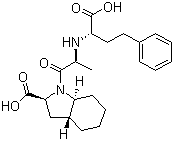 structure of CAS# 87679-71-8, Trandolaprilat