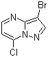 structure of CAS# 877173-84-7, 3-溴-7-氯吡唑并[1,5-a]嘧啶
