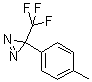 structure of CAS# 87736-85-4, 3-(4-甲基苯基)-3-(三氟甲基)双吖丙啶