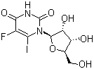 CAS # 87818-06-2, 5-Fluoro-6-iodouridine