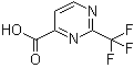 structure of CAS# 878742-59-7, 2-(三氟甲基)嘧啶-4-羧酸
