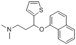CAS # 878757-08-5, Duloxetine N-Methyl (R)-Isomer, (s)-(+)-N,N-dimethyl-3-(1-naphthalenyloxy)-3-(2-thienyl)propanamine