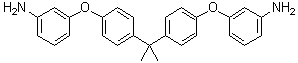 CAS 登录号：87880-61-3, 2,2-双[4-(3-氨基苯氧基)苯基]丙烷