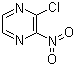structure of CAS# 87885-43-6, 2-Chloro-3-nitropyrazine