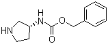 CAS 登录号：879275-77-1, (R)-3-N-苄氧羰基氨基吡咯烷