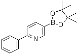 structure of CAS# 879291-27-7, 6-Phenylpyridine-3-boronic acid pinacol ester
