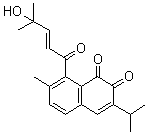 CAS # 879324-78-4, Prionoid E, 8-[(2E)-4-Hydroxy-4-methyl-1-oxo-2-penten-1-yl]-7-methyl-3-(1-methylethyl)-1,2-naphthalenedione