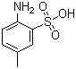 structure of CAS# 88-44-8, 4-Aminotoluene-3-sulfonic acid