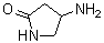 structure of CAS# 88016-17-5, 4-氨基-2-吡咯烷酮