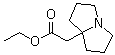 structure of CAS# 88069-56-1, 四氢-1H-吡咯里嗪-7a(5H)-乙酸乙酯