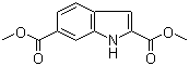 structure of CAS# 881040-29-5, 吲哚-2,6-二甲酸二甲酯