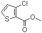 structure of CAS# 88105-17-3, 3-氯噻吩-2-羧酸甲酯