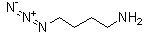 structure of CAS# 88192-20-5, 4-叠氮基丁胺