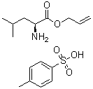 structure of CAS# 88224-03-7, L-亮氨酸烯丙酯对甲苯磺酸盐