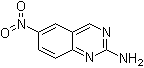 structure of CAS# 882670-94-2, 6-硝基喹唑啉-2-胺