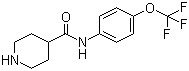 CAS 登录号：883106-65-8, N-(4-三氟甲氧基苯基)哌啶-4-甲酰胺