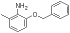CAS 登录号：883107-58-2, 2-甲基-6-(苯甲氧基)苯胺