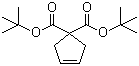 CAS 登录号：88326-57-2, 环戊-3-烯-1,1-二甲酸二叔丁酯