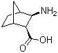 structure of CAS# 88330-32-9, 2,3-Diexo-3-aminobicyclo[2.2.1]heptane-2-carboxylic acid