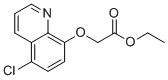 structure of CAS# 88349-90-0, Ethyl [(5-chloroquinolin-8-yl)oxy]acetate