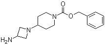 CAS 登录号：883546-93-8, 4-(3-氨基-1-氮杂环丁基)-1-哌啶羧酸苯甲酯