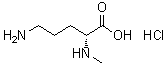CAS # 883879-00-3, N2-Methyl-D-ornithine hydrochloride