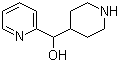 structure of CAS# 884504-89-6, 4-哌啶基-2-吡啶基甲醇