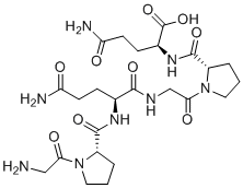 CAS # 885024-94-2, Hexapeptide-9, (2S)-5-amino-2-[[(2S)-1-[2-[[(2S)-5-amino-2-[[(2S)-1-(2-aminoacetyl)pyrrolidine-2-carbonyl]amino]-5-oxopentanoyl]amino]acetyl]pyrrolidine-2-carbonyl]amino]-5-oxopentanoic acid