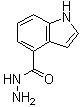 structure of CAS# 885272-22-0, 1H-吲哚-4-甲酰肼