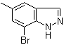 CAS 登录号：885272-97-9, 7-溴-5-甲基-1H-吲唑