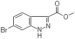 CAS # 885278-42-2, 6-Bromo-1H-indazole-3-carboxylic acid methyl ester