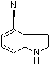 CAS # 885278-80-8, 2,3-Dihydro-1H-indole-4-carbonitrile