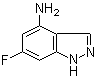 structure of CAS# 885520-16-1, 6-氟-1H-吲唑-4-胺