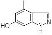 structure of CAS# 885521-33-5, 4-甲基-1H-吲唑-6-醇