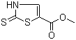 structure of CAS# 885685-70-1, 2-巯基噻唑-5-甲酸甲酯
