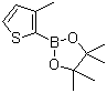 structure of CAS# 885692-91-1, 3-甲基噻吩-2-硼酸频哪醇酯
