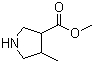 structure of CAS# 885952-88-5, Methyl 4-methylpyrrolidine-3-carboxylate