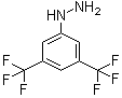 structure of CAS# 886-35-1, 3,5-Bis(trifluoromethyl)phenyl hydrazine