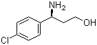 structure of CAS# 886061-26-3, (S)-3-氨基-3-(4-氯苯基)丙-1-醇