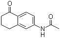 structure of CAS# 88611-67-0, N-(5-氧代-5,6,7,8-四氢萘酚-2-基)乙酰胺