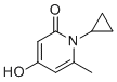 structure of CAS# 886185-99-5, 1-环丙基-4-羟基-6-甲基-1,2-二氢吡啶-2-酮