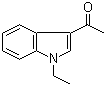 structure of CAS# 88636-52-6, 1-(1-Ethyl-1H-indol-3-yl)ethanone