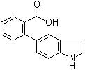 structure of CAS# 886363-17-3, 2-(1H-Indol-5-yl)benzoic acid